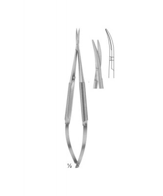 Micro dissecting scissor Curved Blunt