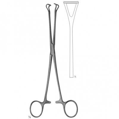 Babcock Intestinal AND Tissue Grasping Forceps 220mm