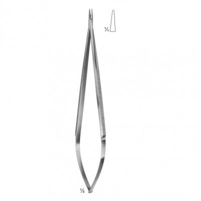 Castroviejo Needle Holder with catch 185mm