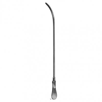 DITTEL Metal Urethral bougies and dilating sounds, stiff 345mm