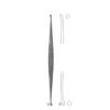 Martini Bone Curette 140mm double end 2.5mm and 3.5mm round cup