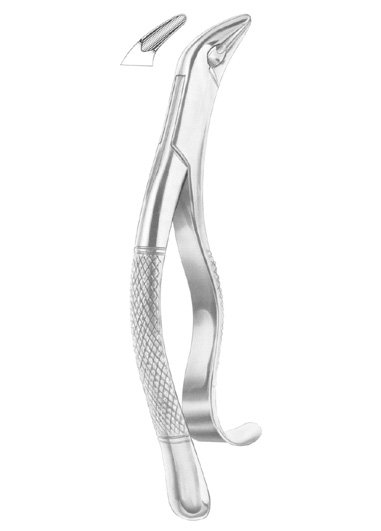 Lower Canines, Premolars and Molars Extracting Forceps