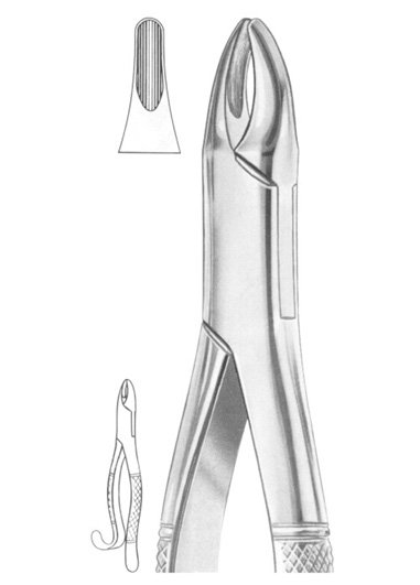 Upper Incisors Extracting Forceps