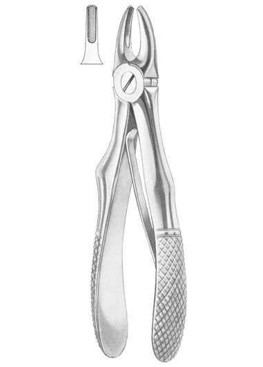 Upper Incisors Extracting Forceps