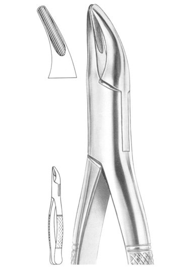 Upper and Lower Roots Extracting Forceps