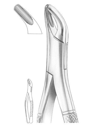 Upper and Lower Third Molars Extracting Forceps 2